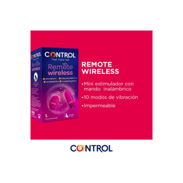 CONTROL - PERSONAL MASSAGER WIRELESS REMOTE CONTROL - CONTROL TOYS