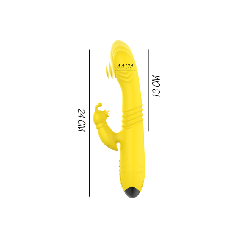 Intense - Toky Vibrador Multifunción Recargable Up & Down Con