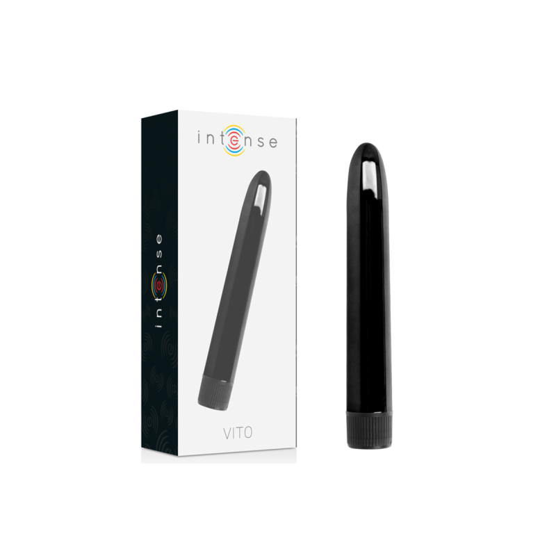 INTENSE - VITO BLACK VIBRATOR - INTENSE FUN TOYS - Stimulators