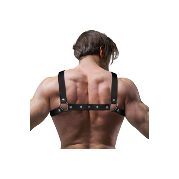Fetish Submissive Attitude - Arnés Bulldog Ajustable Ecopiel Pecho
