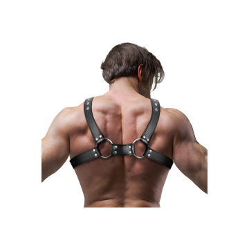 Fetish Submissive Attitude - Harnais De Poitrine Réglable En Cuir