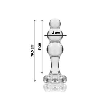 Nebula Series By Ibiza - Modell 1 Stecker Borosilikatglas
