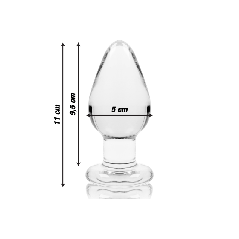 Nebula Series By Ibiza - Plug Anal Modèle 3 Verre Borosilicate