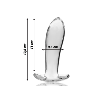 Nebula Series By Ibiza - Plug Anal Modèle 5 Verre Borosilicate