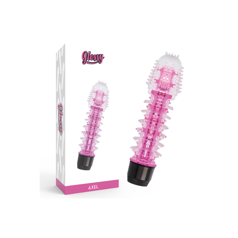 Glossy - Axel Vibrador Rosa | Vybes.it