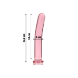 Nebula Series By Ibiza - Modello 8 Dildo In Vetro Borosilicato Rosa