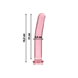 Nebula Series By Ibiza - Modèle 9 Gode En Verre Borosilicate Rose