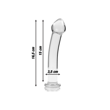 Nebula Series By Ibiza - Modèle 11 Gode En Verre Borosilicate Clair