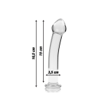 Nebula Series By Ibiza - Modèle 11 Gode En Verre Borosilicate Clair