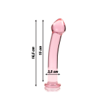 Nebula Series By Ibiza - Modèle 11 Gode En Verre Borosilicate Rose