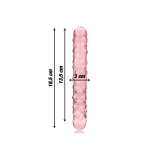 Nebula Series By Ibiza - Modell 15 Dildo Borosilikatglas Rosa 18.5