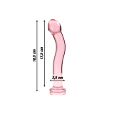 Nebula Series By Ibiza - Modell 18 Dildo Borosilikatglas Rosa 18.5