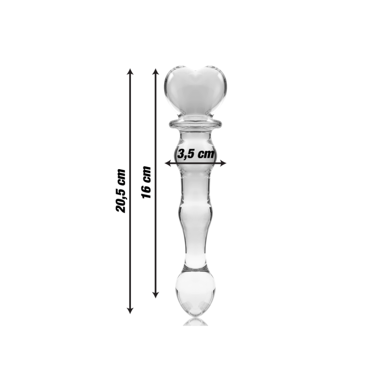 Nebula Series By Ibiza - Modello 21 Dildo In Vetro Borosilicato