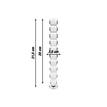 Nebula Series By Ibiza - Modello 22 Dildo In Vetro Borosilicato