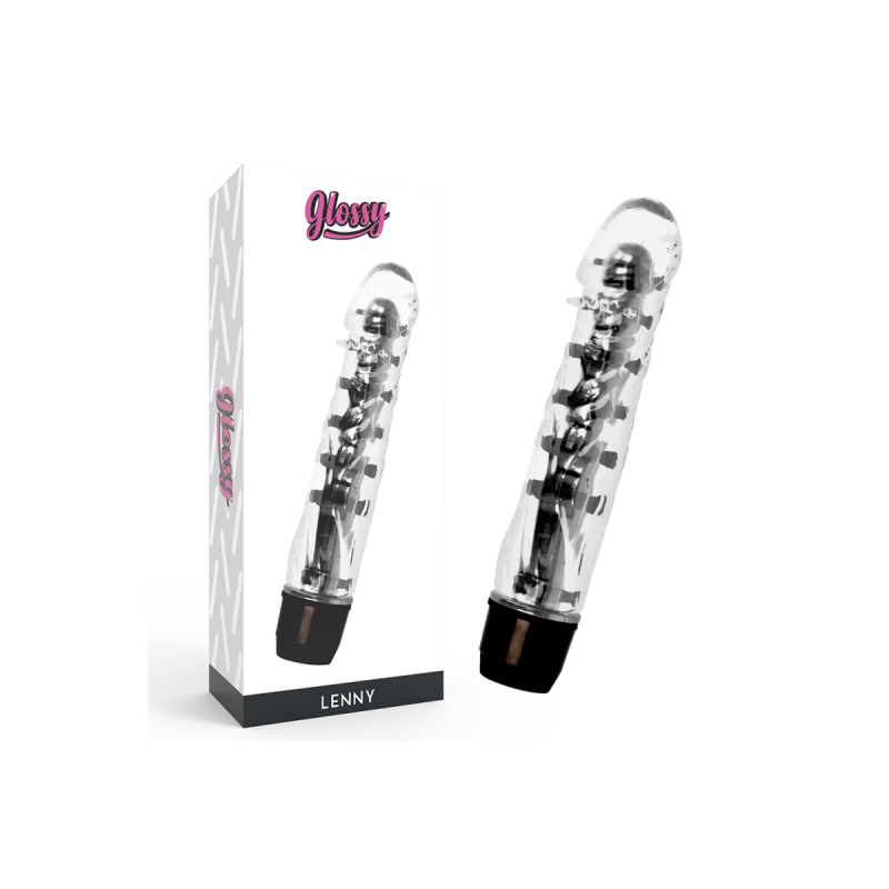 Glossy - Lenny Vibrador Negro | Vybes.it