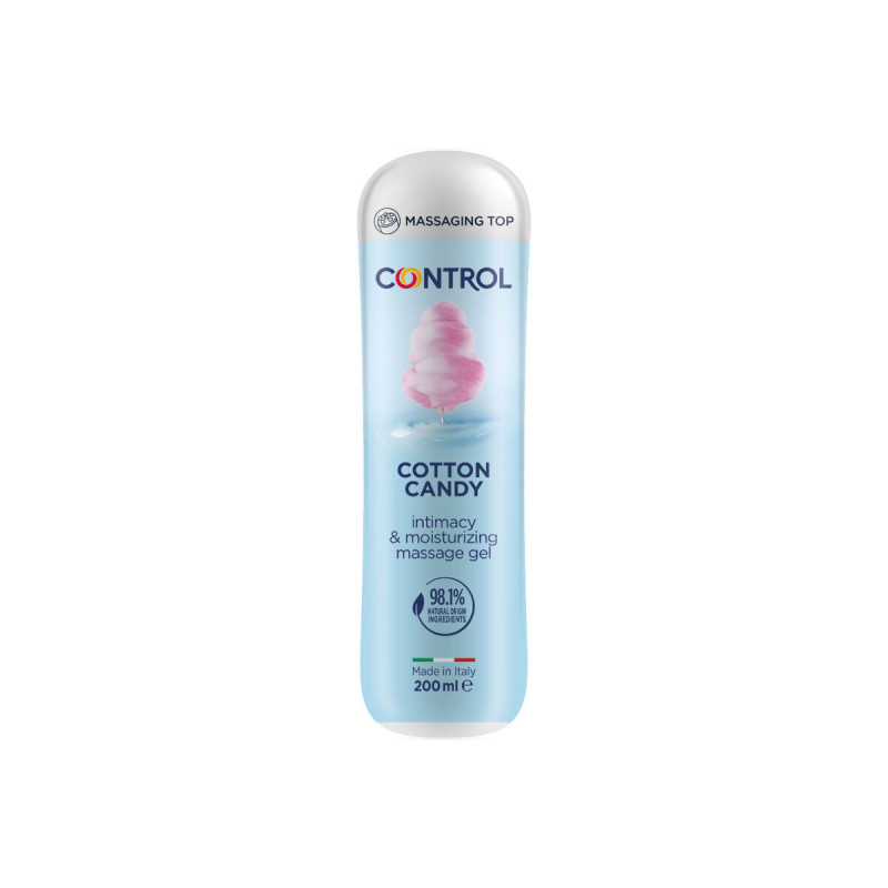 CONTROL - COTTON CANDY MASSAGE GEL 3 IN 1 200 ML - CONTROL LUBES - Fl…