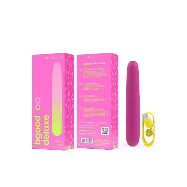 B SWISH - BGOOD INFINITE DELUXE VIBRADOR RECARGABLE SILICONA ROSA