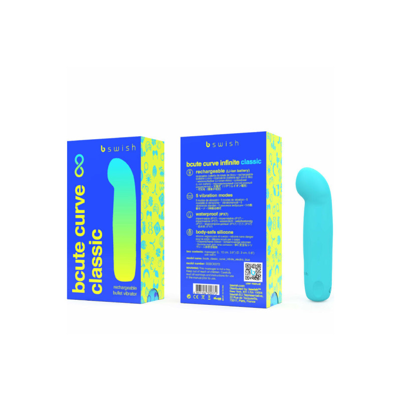 B Swish - Bcute Curve Infinite Classic Vibrador Recargable Silicona