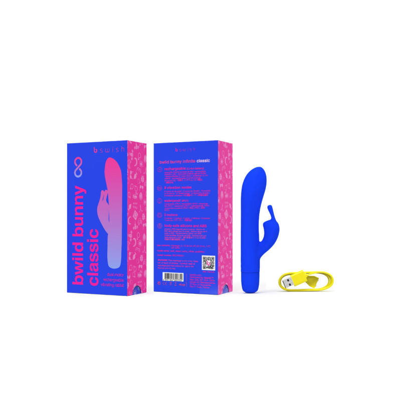 B Swish - Bwild Bunny Infinite Classic Vibrador Recargable Silicona