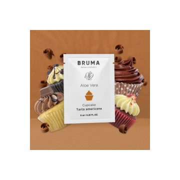BRUMA - ALOE VERA GLEITGEL CUPCAKE-GESCHMACK 6 ML - Einzelne Dosis