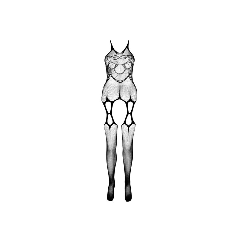 Passion - Eco Collection Bodystocking Eco Bs002 Negro | Vybes.it