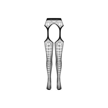 Passion - Eco Collection Bodystocking Eco S008 Negro | Vybes.it