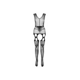 Passion - Eco Collection Bodystocking Eco Bs014 Blanco | Vybes.it