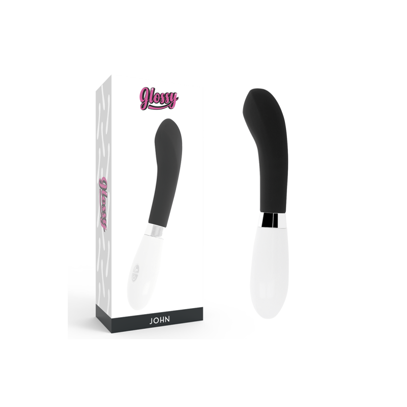 Glossy - John Vibrador Negro | Vybes.it