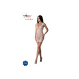 PASSION - BS097 WEISSER BODYSTOCKING, EINE GRÖSSE - PASSION WOMAN BOD…