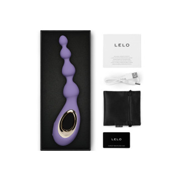 Lelo - Soraya Beads Violet Anal Massager | Vybes.it
