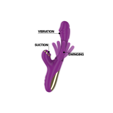Intense - Ateneo Vibrador Multifunción Recargable 7 Vibraciónes Con