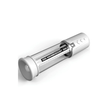 Pump Worx - Bomba De Ereccion Max Boost Blanco | Vybes.it