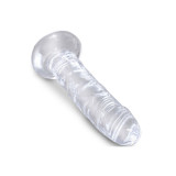 King Cock - Clear Realistic Penis 15.5 Cm Transparent | Vybes.it