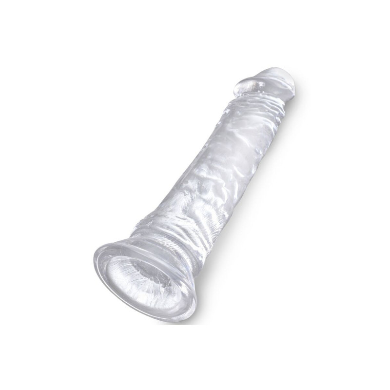 King Cock - Pénis Réaliste Clair 19.7 Cm Transparent | Vybes.it