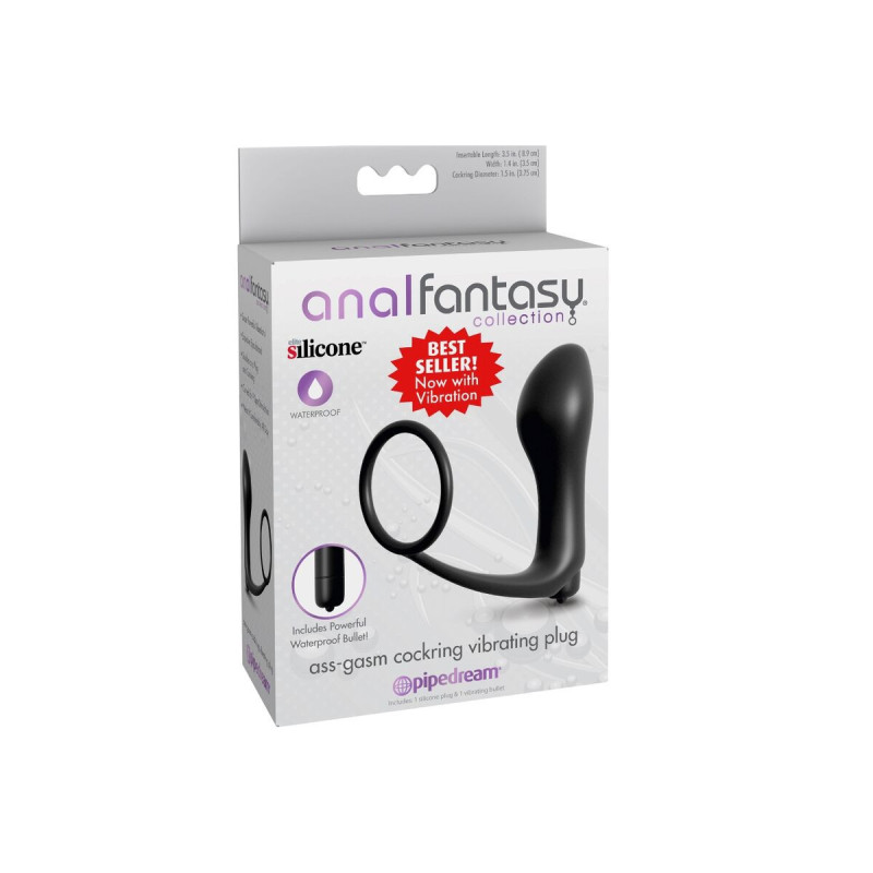 Vibrador Con Plug Anal Y Estimulación Prostática | Vybes.it
