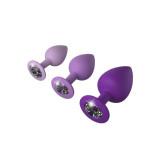 Fantasy For Her - Set 3 Plug Anal Violeta | Vybes.it