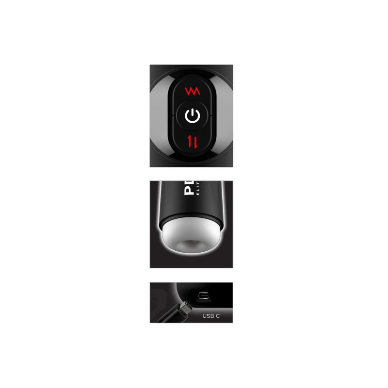 Pdx Elite - Masturbador Stroker Moto - Milker Vibrador | Vybes.it