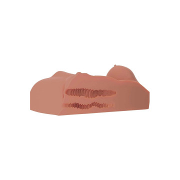 Pdx Plus - Torso Masturbador Femenino Doble Entrada Caramelo |