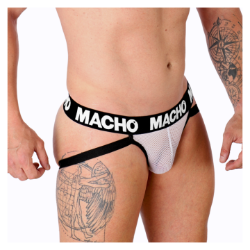 MACHO - MX26X1 JOCK REJILLA BLANCO M