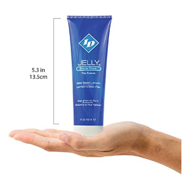 ID JELLY - LUBRICANTE BASE AGUA EXTRA THICK TRAVEL TUBE 120 ML