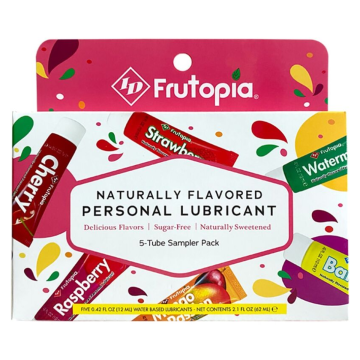 ID FRUTOPIA - LUBRICANTE SURTIDO 5 PACK 12 ML