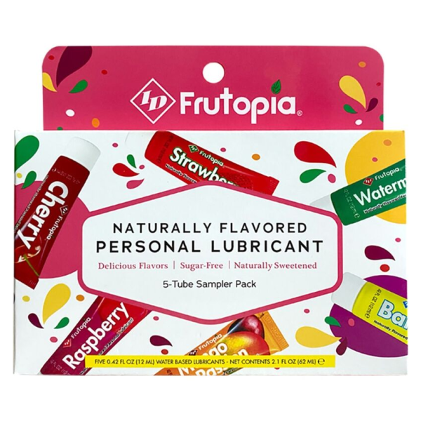 ID FRUTOPIA - LUBRICANTE SURTIDO 5 PACK 12 ML