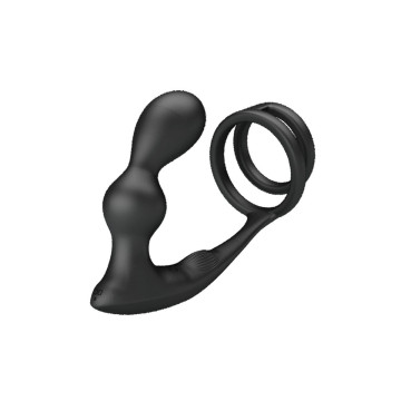 Pretty Love - Marshall Anillo Para Pene + Plug Anal Vibratorio &