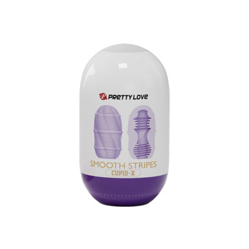 Pretty Love - Huevo Masturbador Smooth Stripes Cupid | Vybes.it
