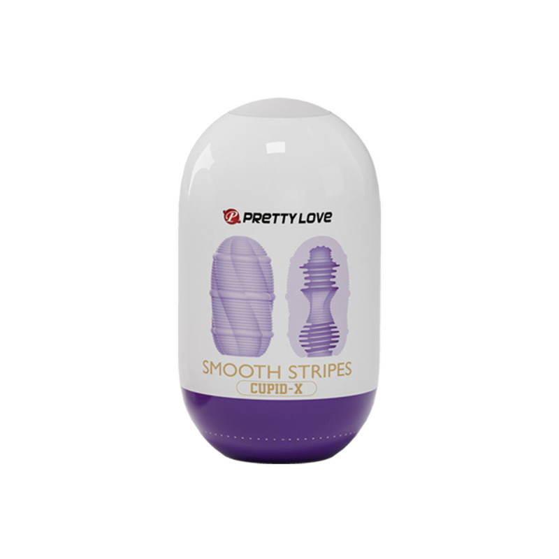 Pretty Love - Huevo Masturbador Smooth Stripes Cupid | Vybes.it