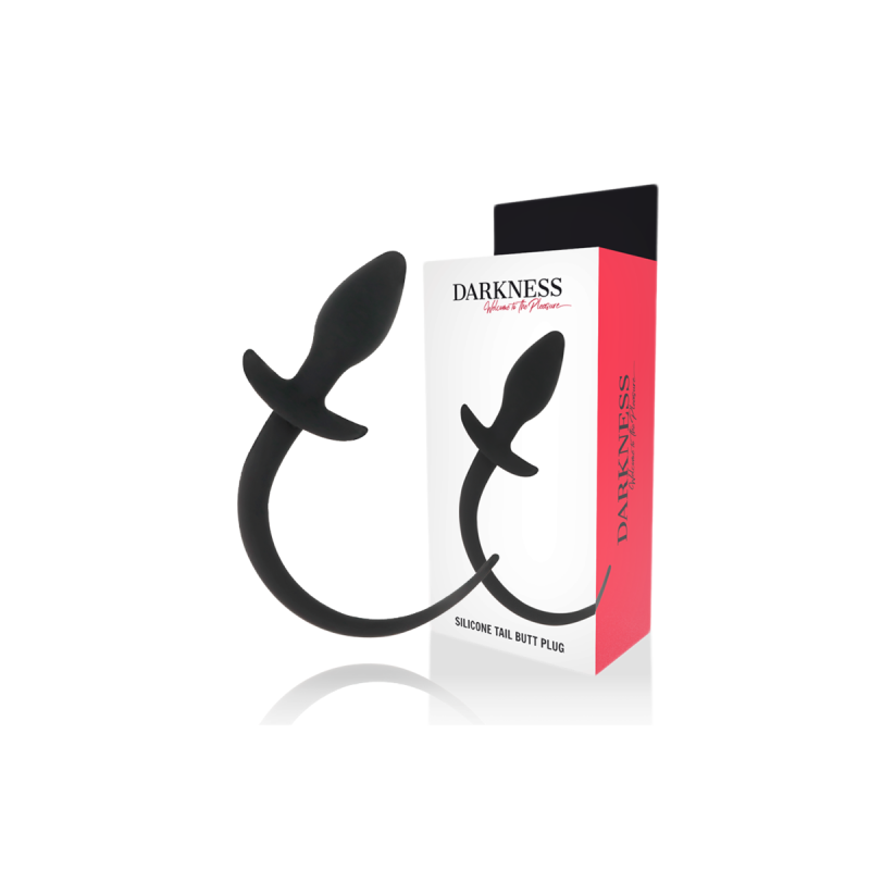 Darkness - Plug Anal 28 Cm Silicona Negro | Vybes.it