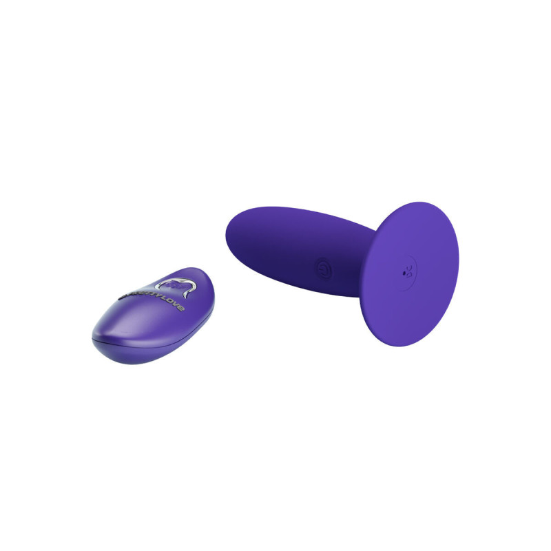 Pretty Love - Vibrateur Anal Youth Plug Télécommande Violet |