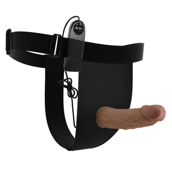 PRETTY LOVE - HARNESS BRIEFS CON VIBRACIÓN DILDO INCLUIDO