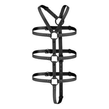 FETISH SUBMISSIVE BONDAGE - ARNÉS AJUSTABLE TORSO Y BRAZOS