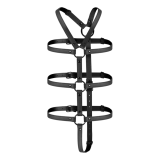 FETISH SUBMISSIVE BONDAGE - ARNÉS AJUSTABLE TORSO Y BRAZOS